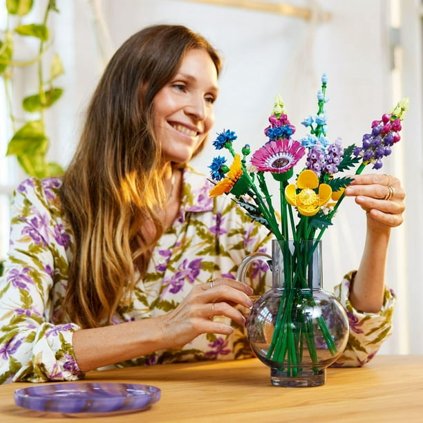 botanical swag wild flowerＡ LEGO Botanicals Artificial Wildflower Bouquet - Fake Indoor