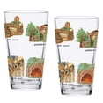thumbnail image 2 of Notre Dame Fighting Irish 2-Pack 16oz.-Laura Wilcox University Pint Set, 2 of 2