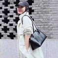 thumbnail image 5 of Bolso de mano de gran capacidad, bolso para la axila, bolso informal y versátil para mujer, bolso de mano retro para mujer, bolso de hombro, 5 of 5