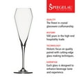 thumbnail image 3 of Spiegelau Willsberger Champagne Flutes, Wedding Party Gifts, 8.5oz Set of 4, 3 of 9