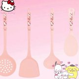 Hello Kittys Spoon Spatula Sanrios Anime Non Stick Pan Spoon 4 Pack ...