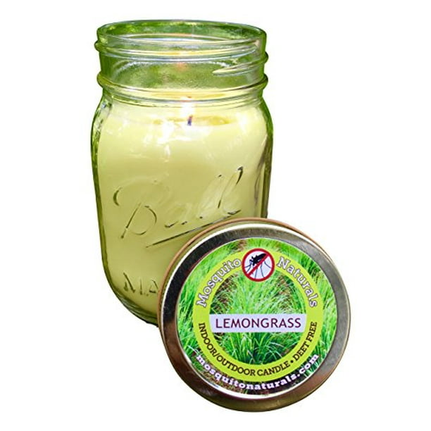 Natural Mosquito Repellent Candle Deet Free 88 Hour Burn