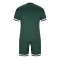 thumbnail image 5 of Handshe Men's Summer Casual Round - Neck Short - Sleeved Two - Piece Set, 5 of 8