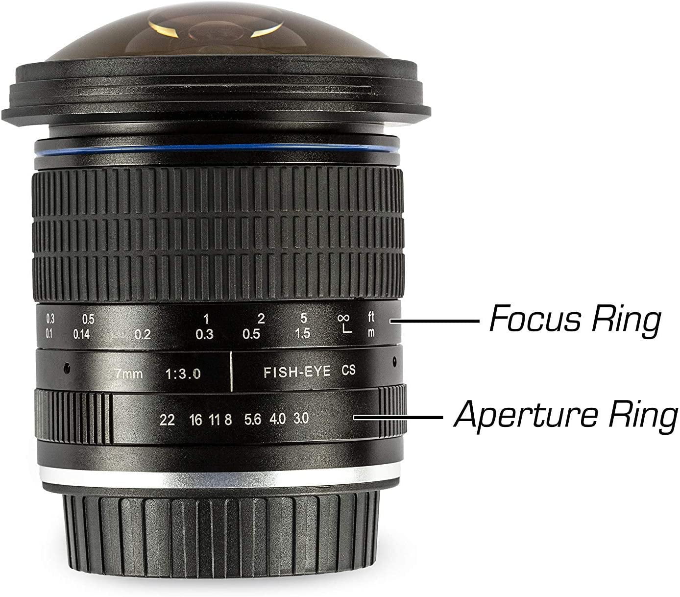 Ultimaxx 7mm f/3 HD Aspherical Fisheye Lens for Sony FS7