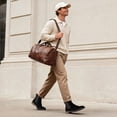 thumbnail image 2 of Botas Chelsea de Cuero Gamuza para Hombre Bruno Marc Negro US15, 2 of 9