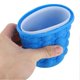 thumbnail image 5 of Dual use Silicone Ice Cube Bucket Maker Mould Tray Cubes Container Kitchen Tool Space Saving, 5 of 5