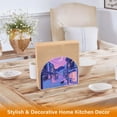 thumbnail image 6 of Yayeee Napkin Holder for Table Kitchen Acrylic Paper Tissue Organization, Cat Walking In Street, 6 of 8
