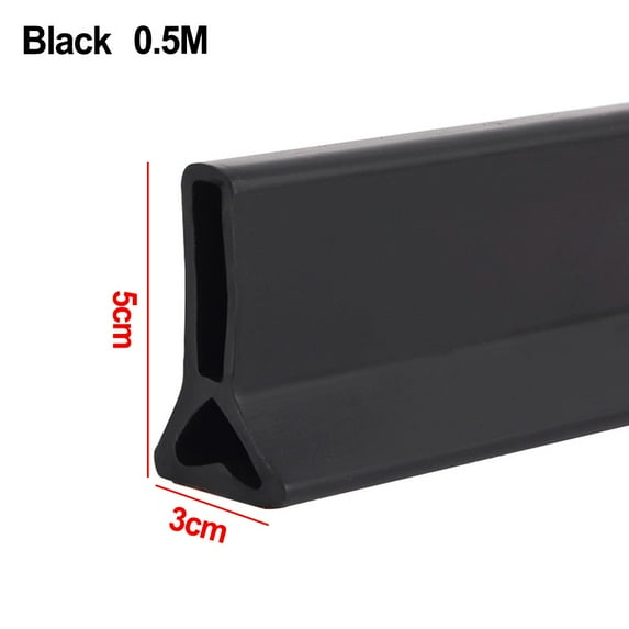 FANJIE Silicone Bathroom Water Stopper Blocker Shower Dam Non-slip Dry & Wet Separation