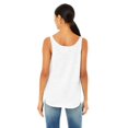 thumbnail image 3 of B8802 Bella Canvas Ladies Flowy Side Slit Tank Solid White Slub XL, 3 of 6
