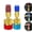 C, variant on Brass Construction Color for Safety, Automobile Fluorine Quick Connector, R134A Conditioner Adapter Interface Car A/C Conditioner Quick Coupler - Color A