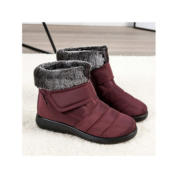 womens warm slip on shoes