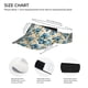 thumbnail image 3 of Fotbe Vintage Blue Flowers Visera Deportiva con Diseño, Gorra Abierta Ajustable de Algodón para Mujer y Hombre, 3 of 7