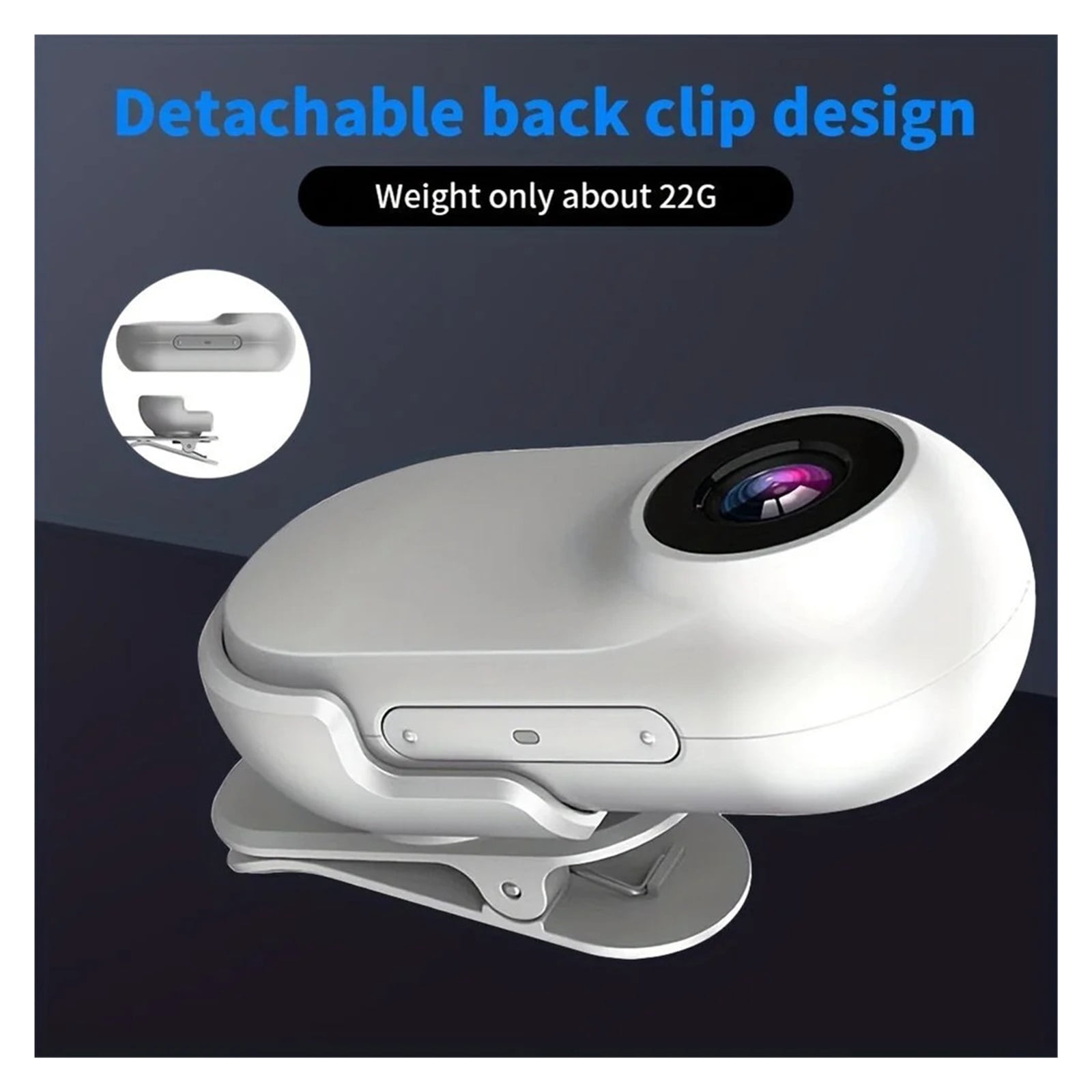 Action Anti Shaking Mini Camera 1080P HD Head Mounted Magnetic Attraction Motion Camera DV Sport Video Recorder Helmet Bike