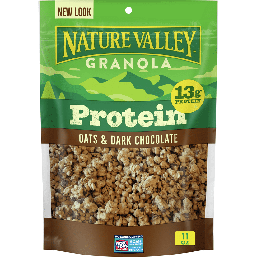 Nature Valley Granola Protein Oats And Dark Chocolate Nature Valley Granola, Protein, Oats and Dark Chocolate, 11 oz pouch