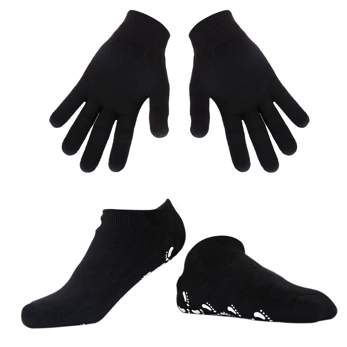 1 Pair Moisturizing Gloves+1 Pair Moisturizing Socks, Gel Gloves and
