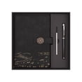 thumbnail image 2 of Dusknt Premium Handmade Diary NoteBo0k Set, Chinese Trend A5 Business Journal, Durable Binding Daily Notepad for Work Notes, Inspiration Records and Team Gifts, Comes with Gift Box Packaging, 2 of 3