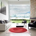 thumbnail image 7 of Ahgly Company Machine Washable Indoor Square Transitional Pastel Red Pink Area Rugs, 3' Square, 7 of 7