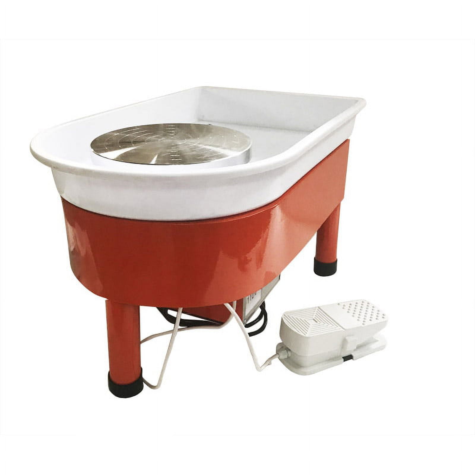 EQCOTWEA Pottery Drawing Machine Continuously Variable Ceramic Potting Machine Electric DIY Clay Sculpting Tools 110V