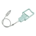 thumbnail image 2 of Aspirador nasal manual para bebés, extractor de succión nasal de silicona suave, presión negativa, limpieza nasal para bebés recién nacidos, color verde, 2 of 14