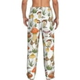 thumbnail image 3 of Haiem Mushrooms Men's Pajama Pants Ultra Lightweight Pjs Bottoms Sleepwear Bottom Pants with Pocket Drawstring-X-Large, 3 of 9
