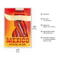thumbnail image 2 of Mexico - Vintage Airline Travel Poster c.1968 - Master Art Print (Unframed) 13in x 19in, 2 of 4