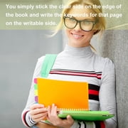 sixwipe 8 Pack 960 Pcs Sticky Index Tabs, Colored Book Sticky Tabs for Notebooks, Repositionable Page Tabs for Notebooks File Classification