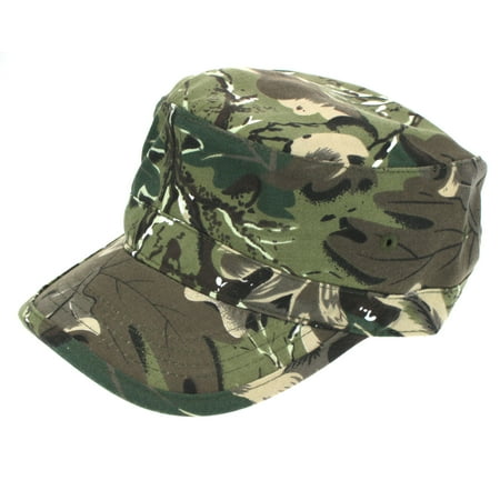 Mens Camoulage Cotton Twill Field Cap Foliage Tree Camo
