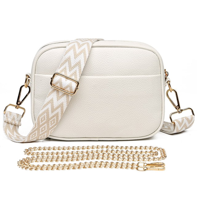 Bolso de mano de moda para mujer, bolsos de mano de cuero de marca de lujo, bolso cruzado con cadena clásica, bolsos de hombro femeninos de tendencia 2023, Bolsas de compras Fivean unisex