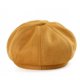 thumbnail image 2 of Sombrero octogonal CHAO de terciopelo de gamuza para mujer otoño e invierno estilo coreano, 2 of 5