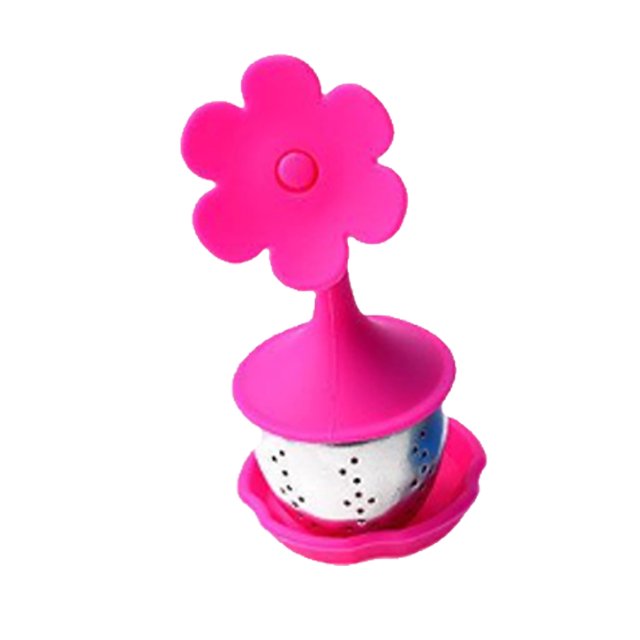 relayinert 1/2/3/5 Tea Infuser Flowers Creatively Strainer Multifunctional Filter Coffee Herb Gadgets Kitchen Home Hotel Restaurant Flower 1 Pc