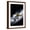 Brown Frame, variant on Art.com Night Skiier on Les Arcs French Alps Photo, White Frame Wall Art, 17" x 23"