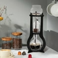 thumbnail image 4 of Gray Manual Cold Brew Iced Drop Tower Coffee Maker High Borosilicate Glass 6-8 cup, 4 of 23