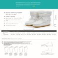 thumbnail image 5 of Botas espaciales peludas de moda europea y americana de invierno 2023 40, 5 of 5