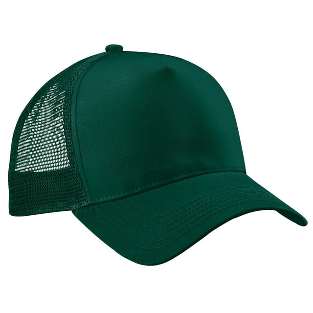 Beechfield Mens Half Mesh Trucker Cap / Headwear