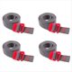thumbnail image 1 of 4PCS Senderismo Escalada Cinturones de Tensión Hebilla de Amarre 1.4M Cinturón Correas de Carga Cuerda de Nylon Cinta con Gancho de Liberación Rápida, 1 of 7