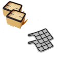 thumbnail image 4 of 4 Pcs Vacuum Hygiene Motor Filtration Repair Parts Protection Filter Element Repair Parts Dust Collector Filters Replacement for VK135 VK369, 4 of 9