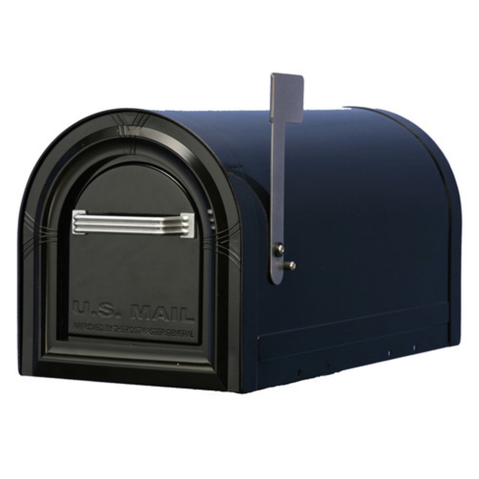 Solar Group Inc WM16KB01 Large Black Wyngate Rural Mailbox by Wood Textures Inc