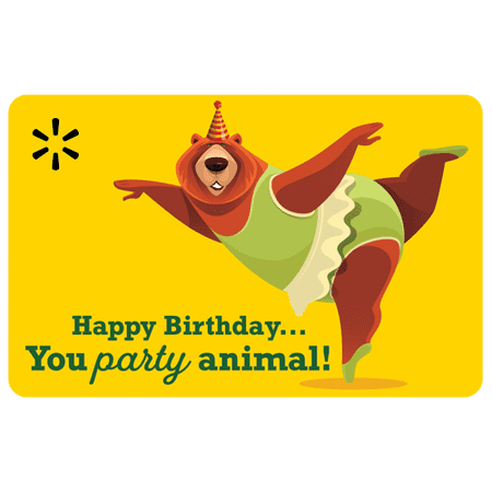 Party Animal Walmart eGift Card