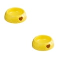 thumbnail image 1 of Maytalsory Environmentally Friendly Choice For Pet S Feeding Plastic Dog Bowl And Multiple yellow small size 2Set, 1 of 6