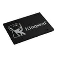 thumbnail image 1 of Kingston KC600 - SSD - encrypted - 2 TB - internal - 2.5" - SATA 6Gb/s - 256-bit AES-XTS - Self-Encrypting Drive (SED), TCG Opal Encryption, 1 of 3