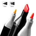 thumbnail image 4 of Marker pens,Chisel Tips Art Markers Kids Books Marker Tipped Round Chisel S Art Marker Ped Round Brush Pens Colors Markers Dual Round Chisel Pens Marker Art Markers Art Qisuo Art Pens 168 Round, 4 of 7