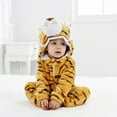 Baby Toddler Animals Boys Girls Cute Cartoon Pajamas Bodysuit Romper 3