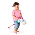 thumbnail image 3 of Battat Unicorn Pal Hobby Horse with Realistic Sounds Stick Horse Plush Fabric Unicorn Toy for 2 Years +, 3 of 11