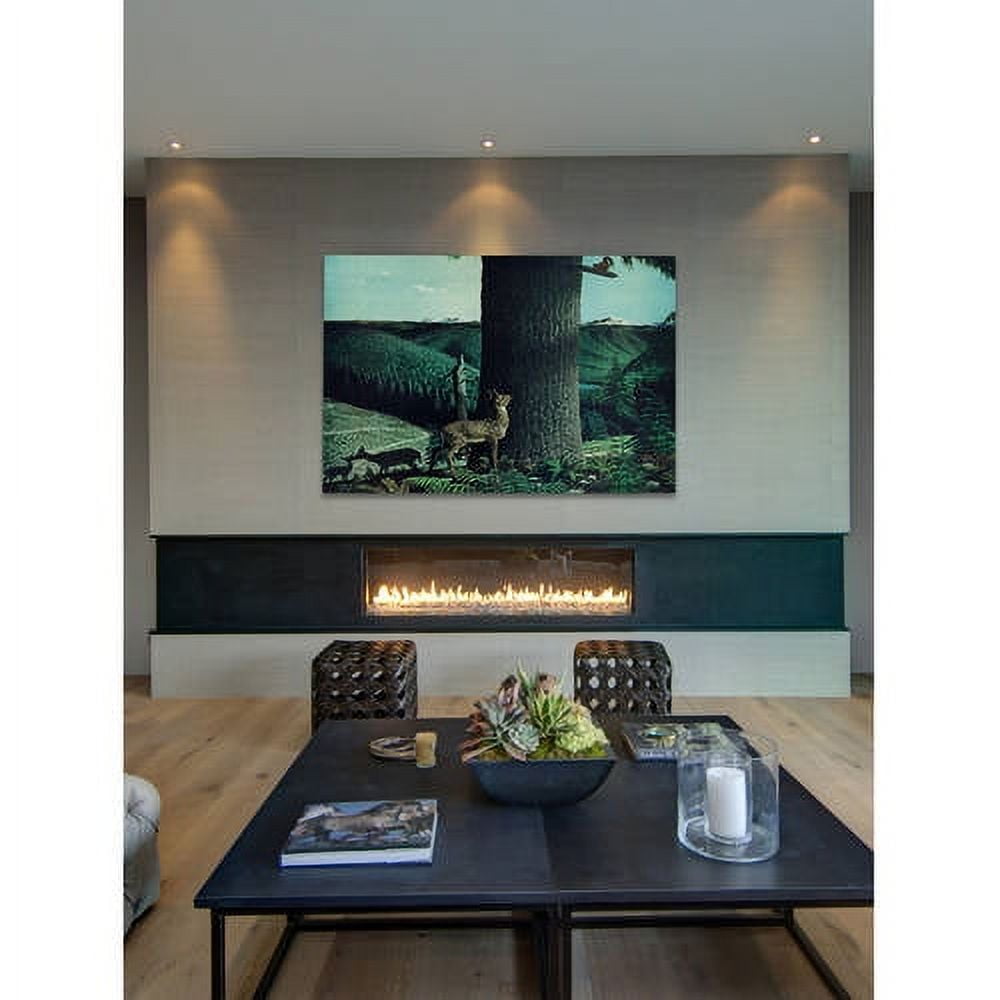 Marmont Hill "Fawn and Squirrel" Painting Print on Wrapped Canvas