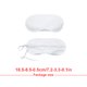 thumbnail image 3 of Sonducket Cubierta para los ojos Transpirable Fácil de usar Cubre los ojos con los ojos vendados para dormir Blanco Type3 NO3, 3 of 6