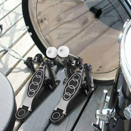 Ejoyous Drums Pedal Double Bass Dual Foot Kick Percussion Drum Set Accessories, Drum Kick Percussion, Drum Foot