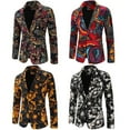 thumbnail image 2 of fastboy Polyester Comfortable And Stylish Men S Suit Jacket All Occasions Comfortable To Wear Men Coat Suit X05 L, 2 of 6