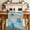 Beige, Blue, variant on Blue Coastal Turtle Table Runner 72 Inches, Sea Nautical Summer Beach Ocean Bed Runner Dresser Scarves Tabletop for Indoor Outdoor Parties/Ceremony/Banquet, 13" x 72"