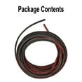 thumbnail image 4 of Sufanic 16.4Ft T-Type Rubber Sealing Strip Black for Car Edge Trim Bumper Lip Side Skirt, 4 of 10