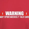 thumbnail image 3 of CafePress - Warning May Spontaneously Talk Cars Dark T Shirt - Men's Classic Graphic Cotton T-Shirt, 3 of 4